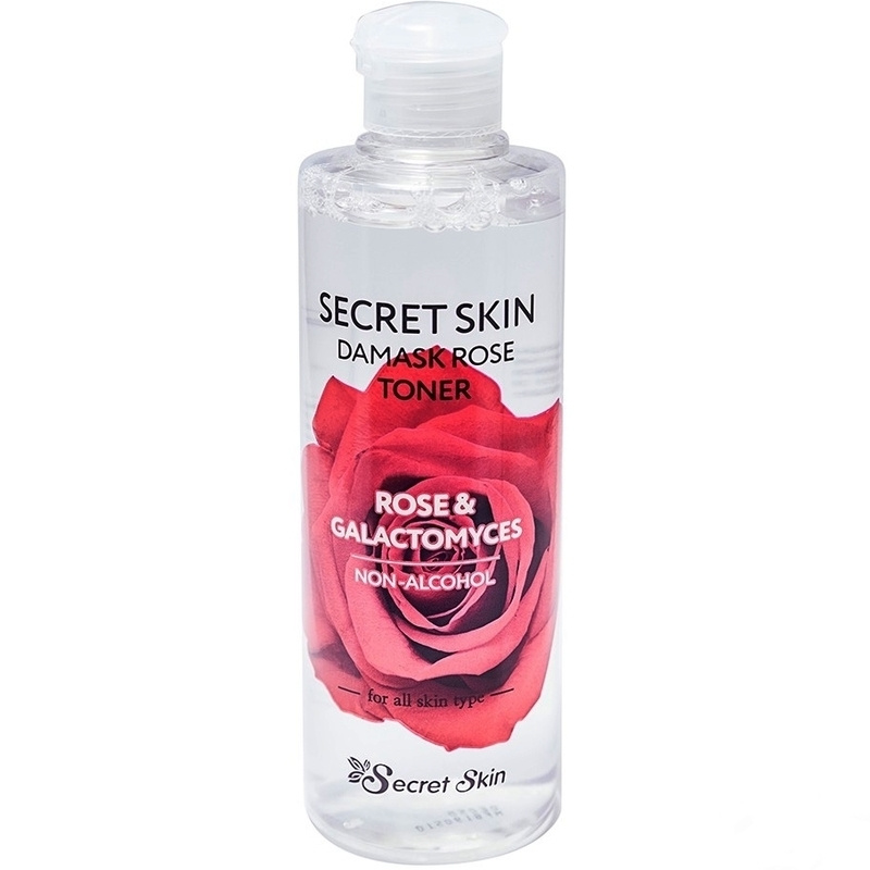 SECRET SKIN Тонер для лица с экстрактом розы DAMASK ROSE TONER, 250мл #1