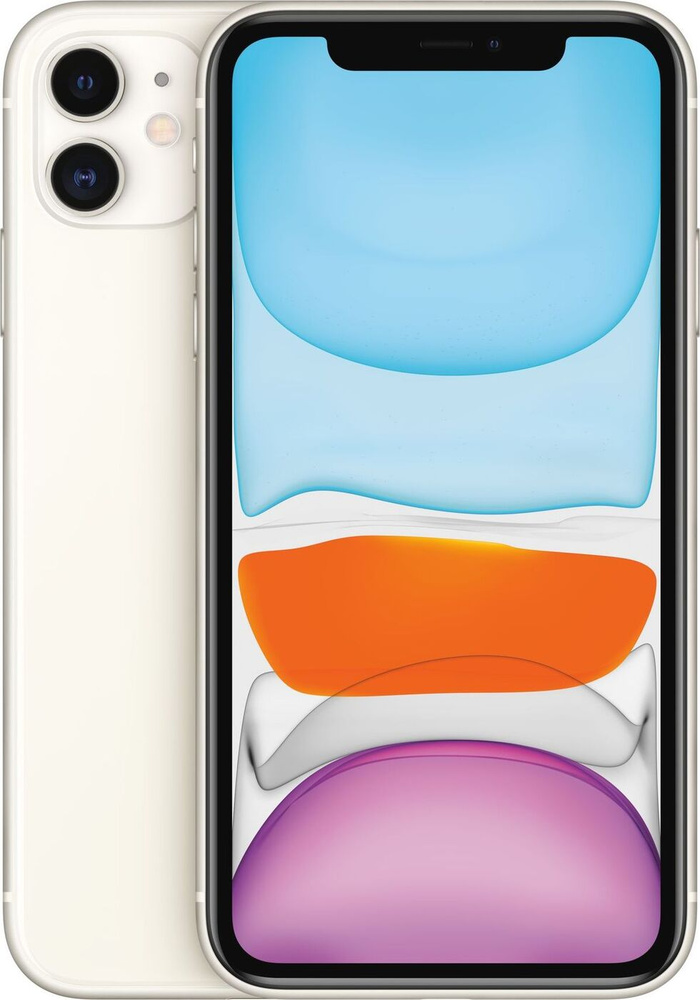 Apple Смартфон Iphone 11 4/128 ГБ, белый #1