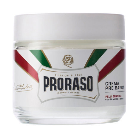 PRORASO Крем до бритья для чувствительной кожи с зеленым чаем и овсом муж.,100мл  #1