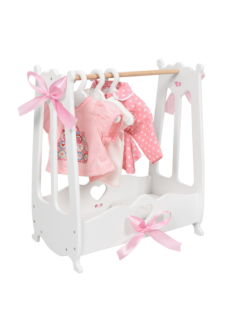 Мебель для кукол вешалка для кукольной одежды МАНЮНЯ Diamond Princess / MEGA TOYS аксессуары для Baby #1