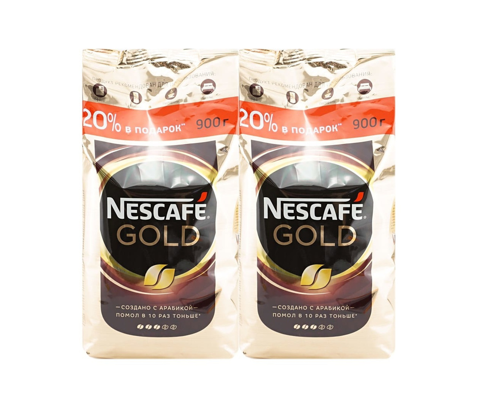 Кофе растворимый NESCAFÉ Сублимированный 900г. 2шт. #1