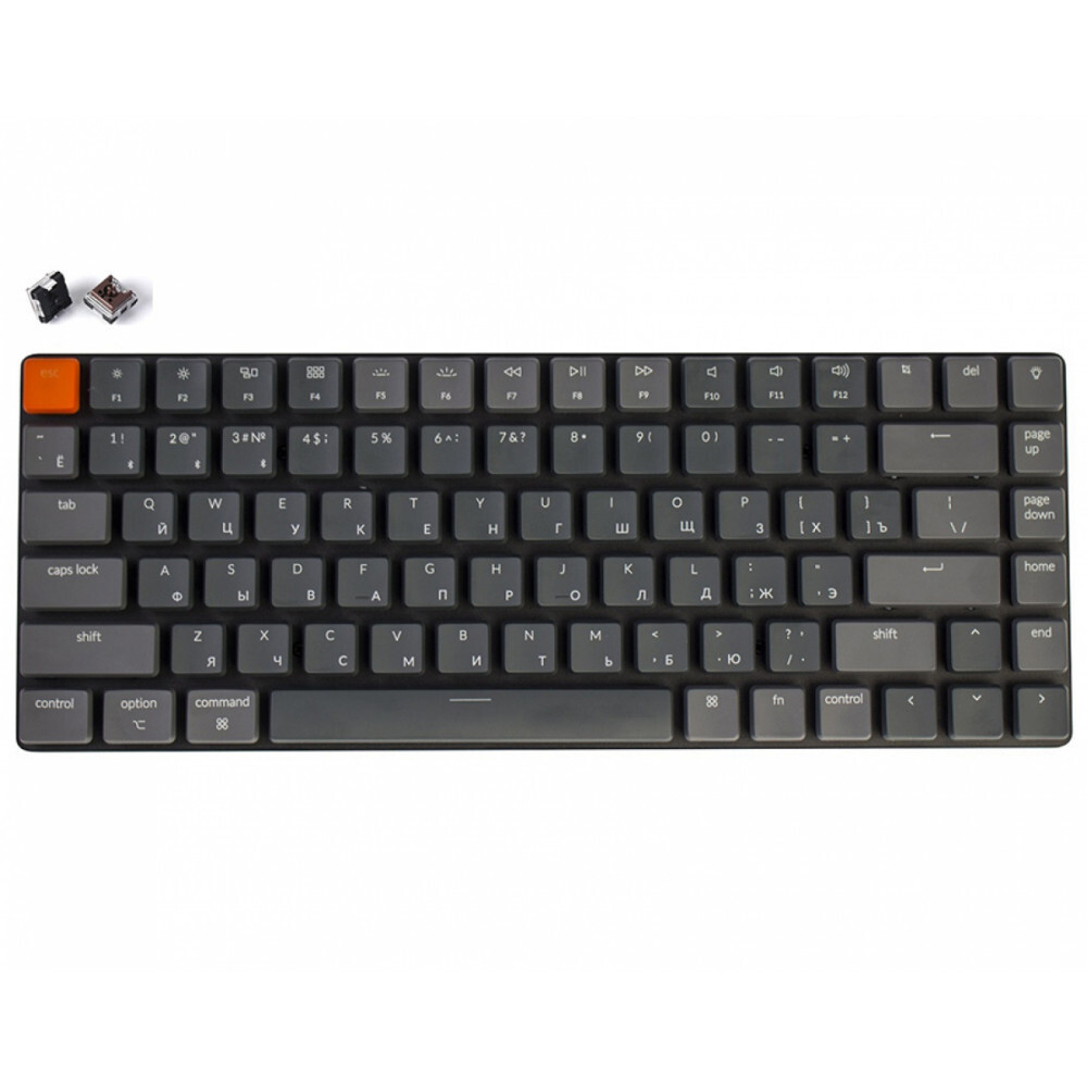 Игровая клавиатура Keychron K3 RGB Hot Swap Brown Switch (K3E3) #1