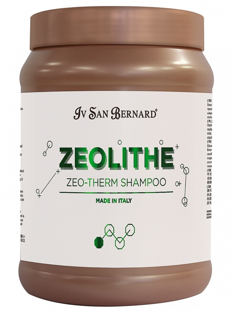 ISB Zeolithe Шампунь для поврежденной кожи и шерсти Zeo Therm Shampoo без лаурилсульфата натрия 1 л  #1