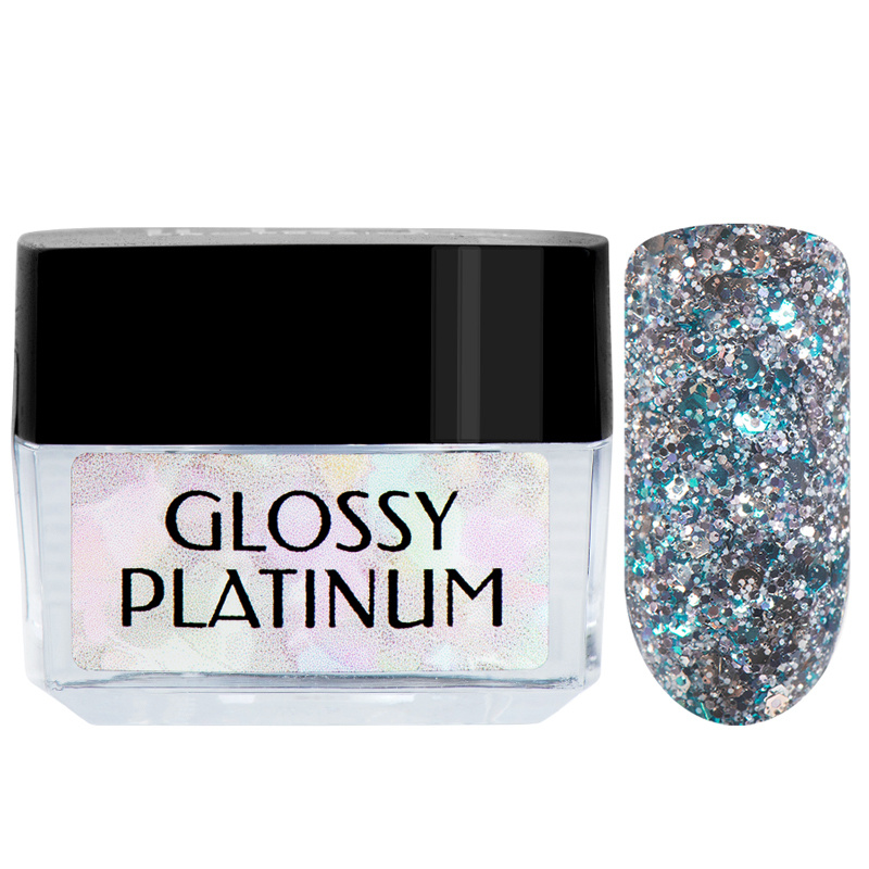 IRISK Гель-лак GLOSSY PLATINUM для моделирования ногтей,(060) 5мл #1