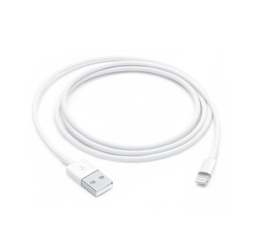 Кабель для зарядки и подключения Apple iPhone, iPad, iPod Lightning USB, 1 метр  #1