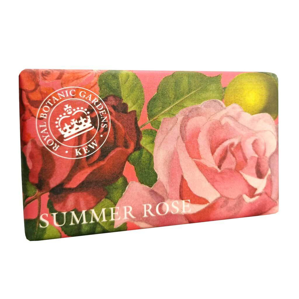 THE ENGLISH SOAP COMPANY Премиальное мыло "Летняя роза" Kew Gardens, 240 г #1