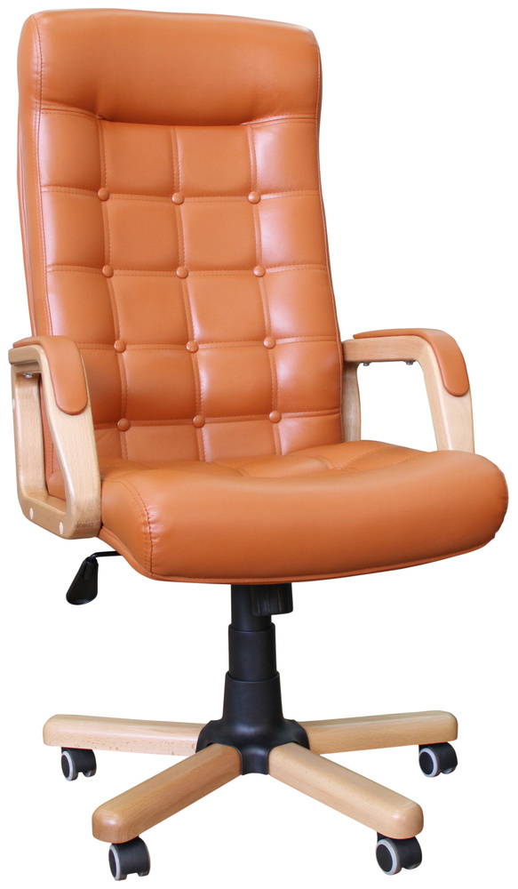 TUTKRESLA Кресло руководителя, светло-коричневый #1