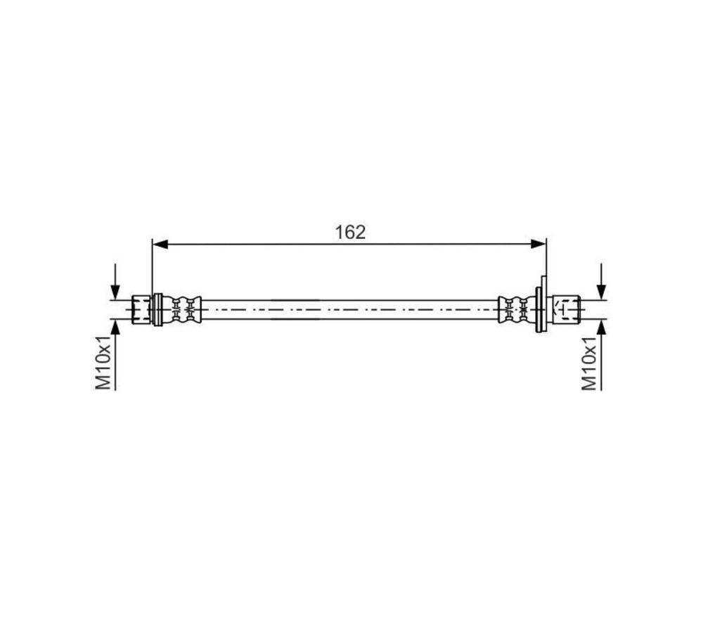 Bosch Трубки тормозные, арт. 1987481638 #1