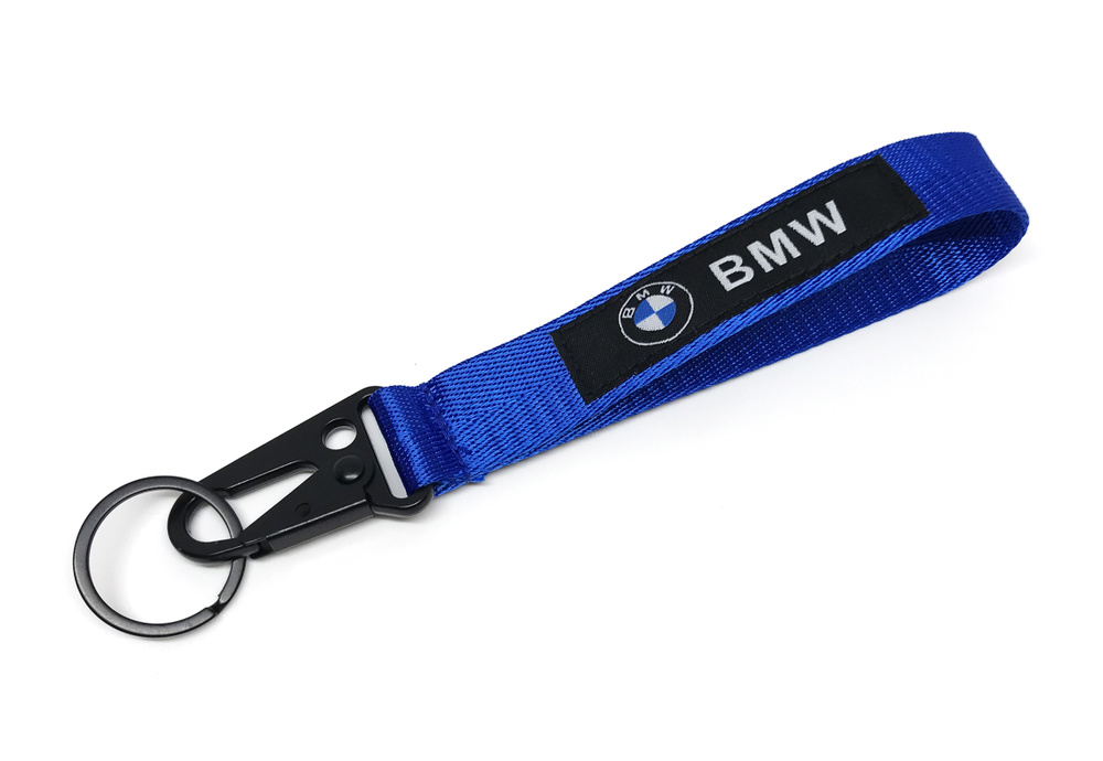 JDM брелок для ключей BMW, карабин, кольцо, синий #1