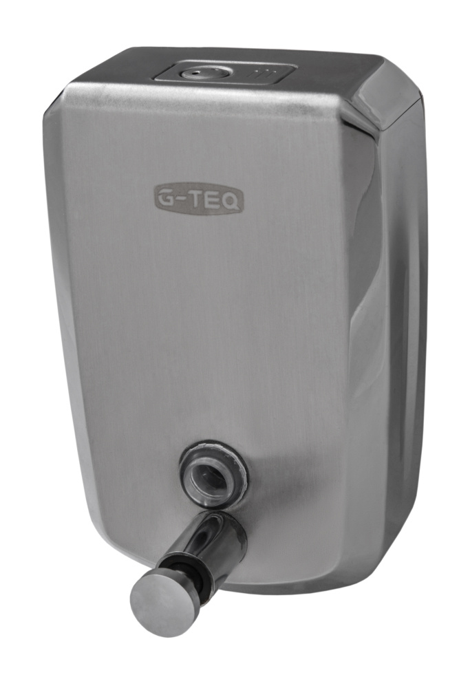 Дозатор, Диспенсер для жидкого мыла настенный для ванной нержавеющая сталь G-teq 8610 Lux 1 литр  #1