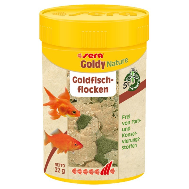 Sera Корм для золотых рыб в хлопьях GOLDY NATURE 100 мл 22 г - купить с ...