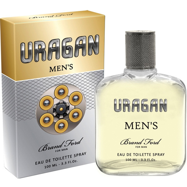 Delta Parfum Туалетная вода для мужчин Uragan, Mens, 100 мл #1