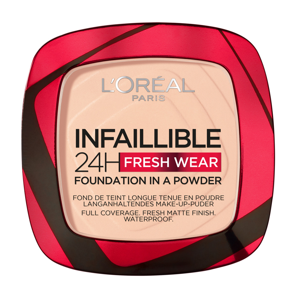 Пудра для лица 180 Rose Sand L'Oreal Paris Infaillible 24h Fresh Wear Foundation in a Powder  #1