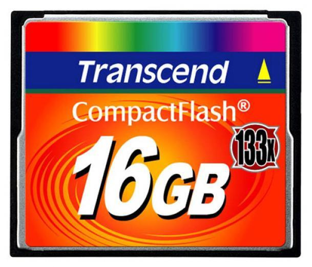 Карта памяти Transcend CompactFlash 16GB 133x Ultra Speed (TS16GCF133) #1