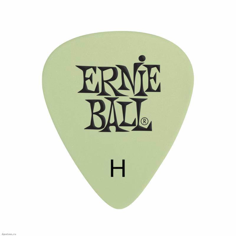 Медиаторы ERNIE BALL 9226. В наборе 12 медиаторов 0,94 мм, светятся в темноте  #1