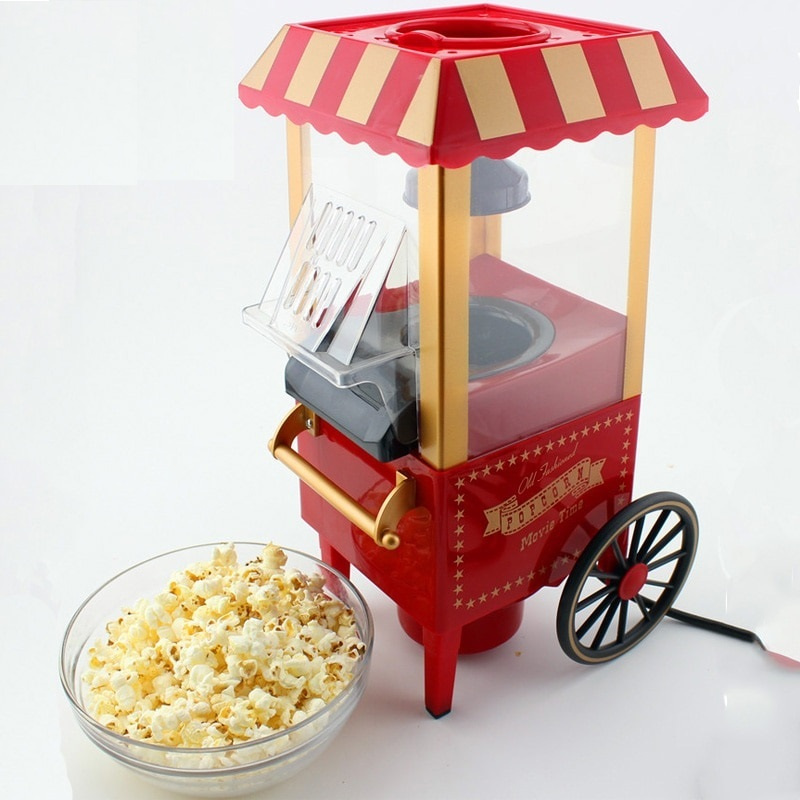 Аппарат для изготовления попкорна (сладкий попкорн, соленый попкорн) Домашняя попкорница Retro Style #1