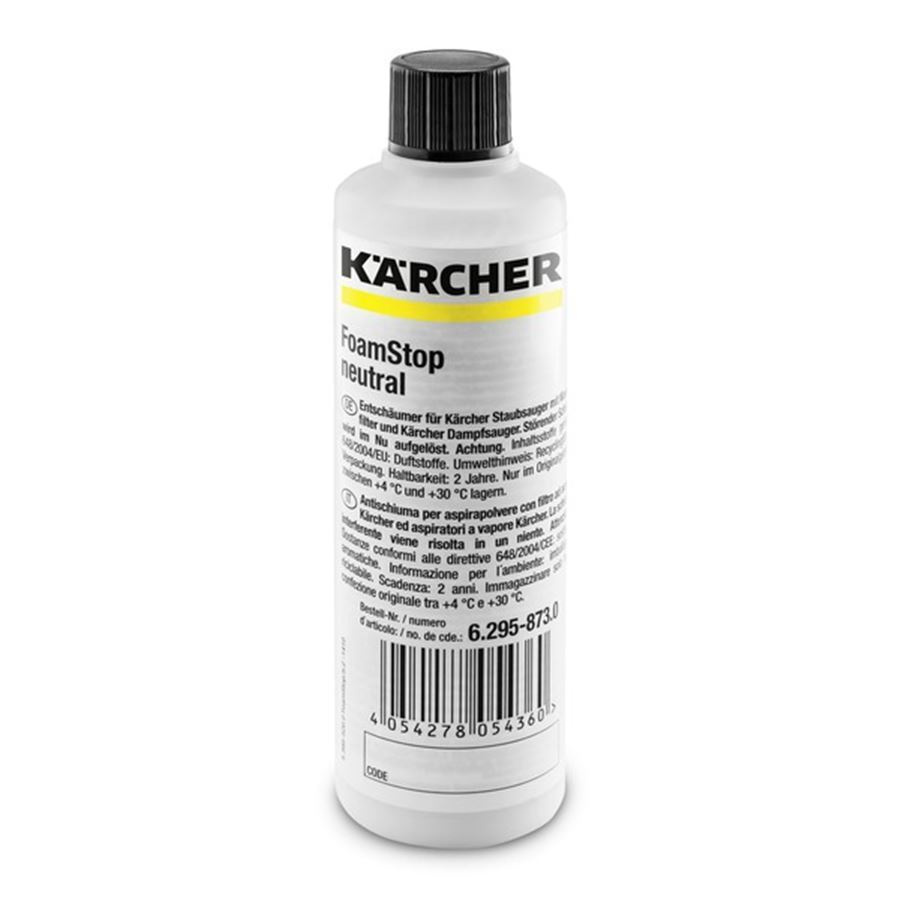 Пеногаситель для пылесосов с аквафильтром Karcher FoamStop NAUTRAL (без запахов) 125 мл  #1