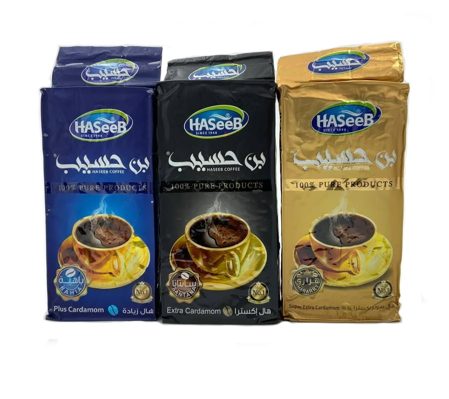 Кофе молотый Haseeb Арабский с кардамоном комплект №1 600 г #1