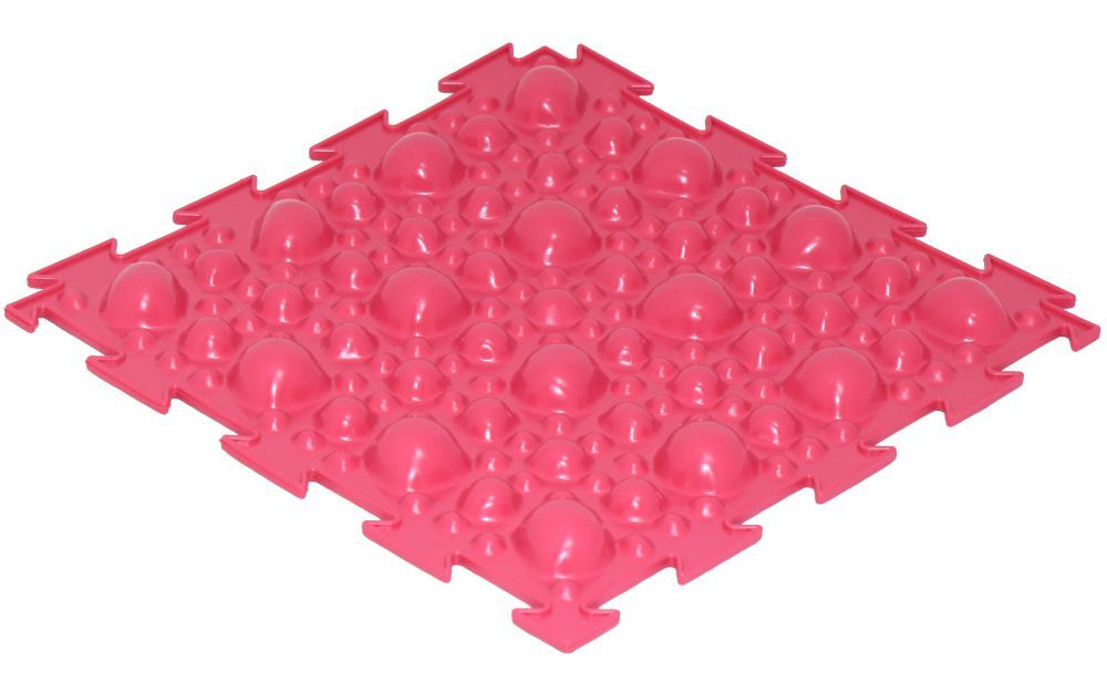 Камни жёсткие (розовый) модульный коврик Ортодон #1