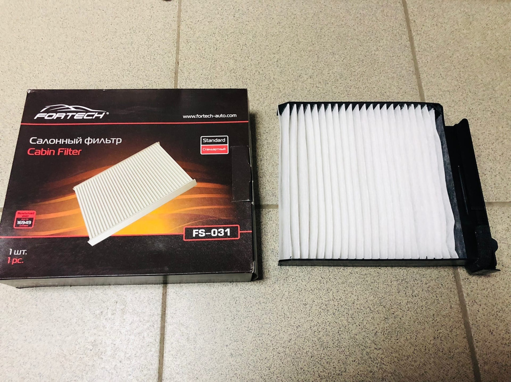 Фильтр салонный Fortech для Рено Дастер, Рено Логан, Сандеро совм. с ...