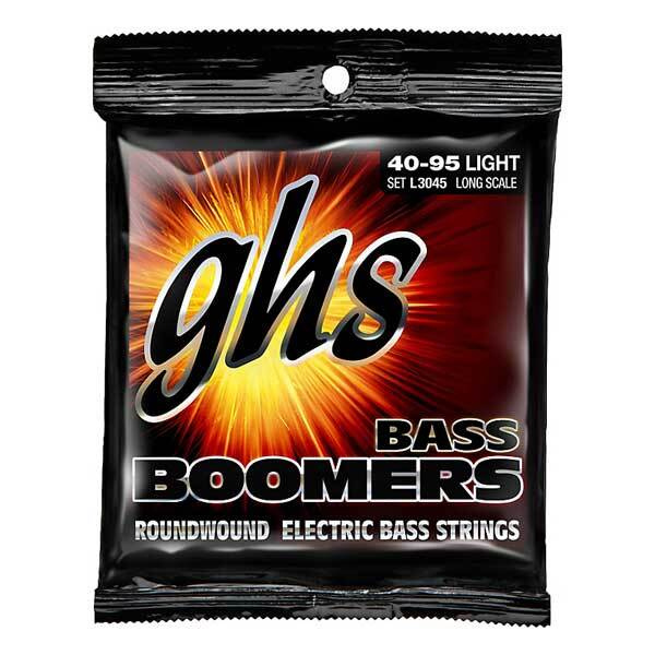 Струны для бас-гитары GHS L3045 Bass Boomers Light String (40-55-75-95) #1