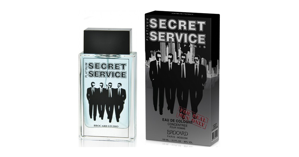 Brocard Parfume Secret Service Platinum Одеколон 100 мл #1