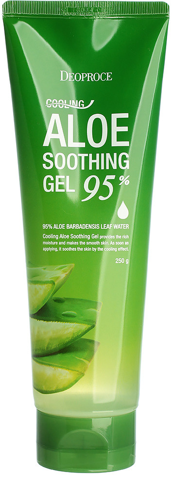 Натуральный гель для тела с алоэ вера 95% Deoproce Cooling Aloe Soothing Gel, 250 мл  #1