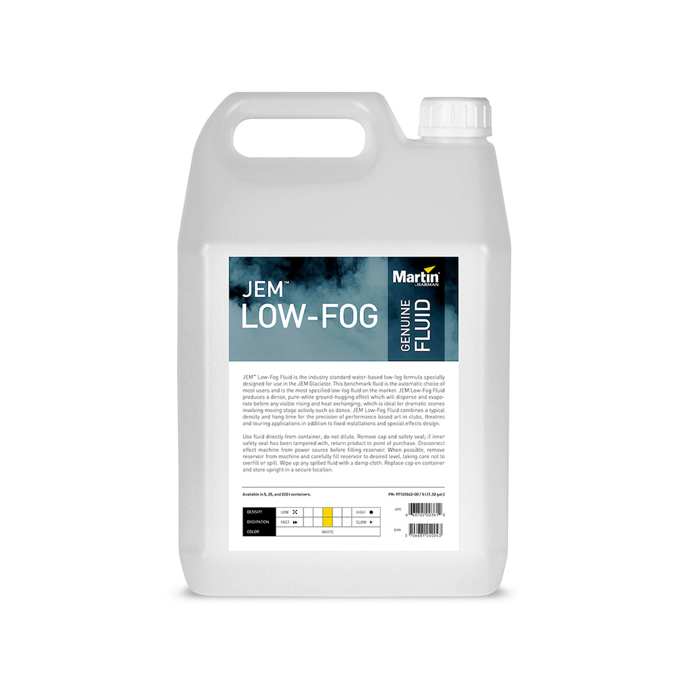 Жидкость для генератора дыма Martin JEM Low-Fog 5L #1