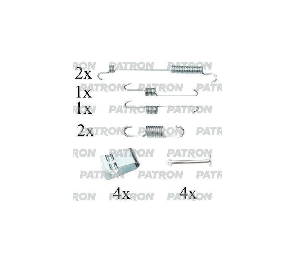 PATRON Ремкомплект тормозного механизма, арт. PSRK0138 #1
