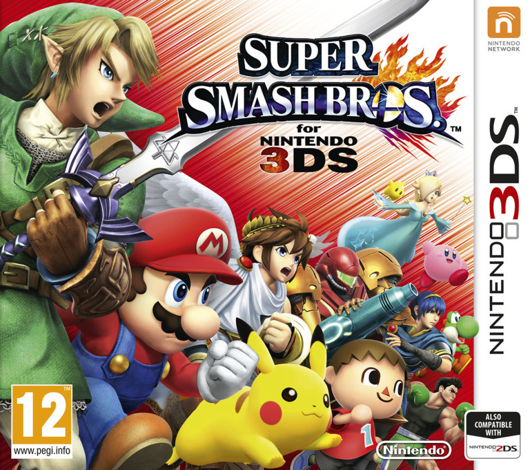 Игра Super Smash Bros. (Nintendo 3DS, Английская версия) #1