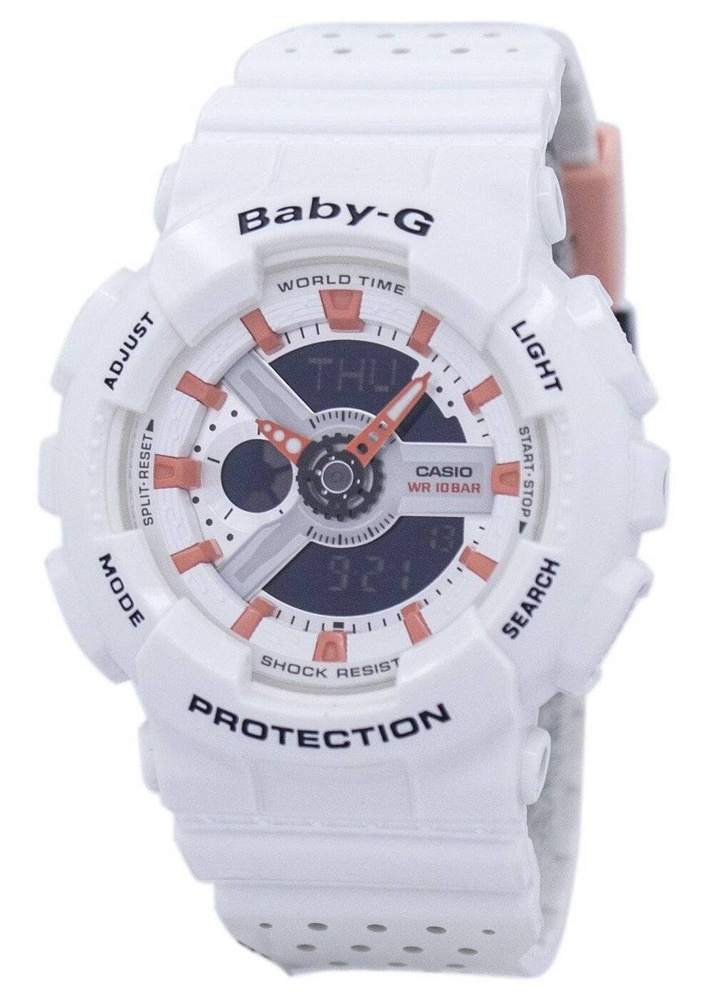 Японские женские наручные часы Casio Baby-G BA-110PP-7A2 #1