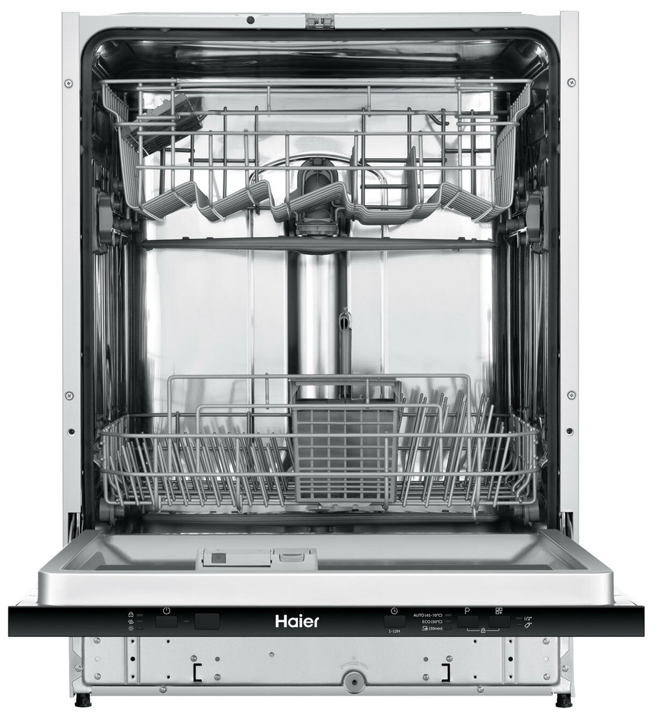 Haier Встраиваемая посудомоечная машина HDWE13-191RU, серебристый  #1