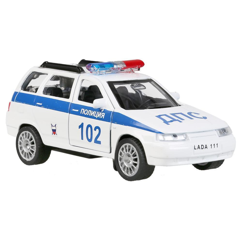 Модель машины Технопарк Lada 2111, Полиция, инерционная SВ-16-67-Р(W)-WВ  #1