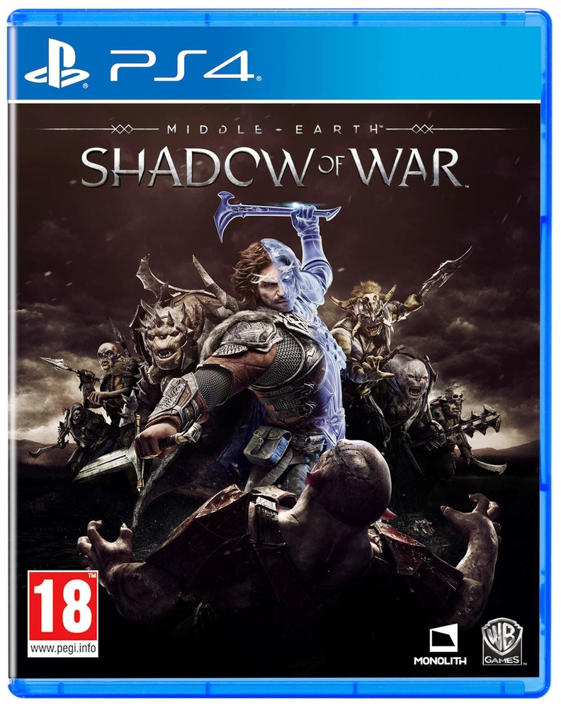 Игра Властелин колец - Средиземье: Тени войны (Middle-earth: Shadow of War) (PlayStation 4, Русские субтитры) #1