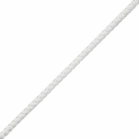 Веревка полипропиленовая, вязанный шнур с сердечником, универсальный, Белый, 10 мм, 10 м  #1