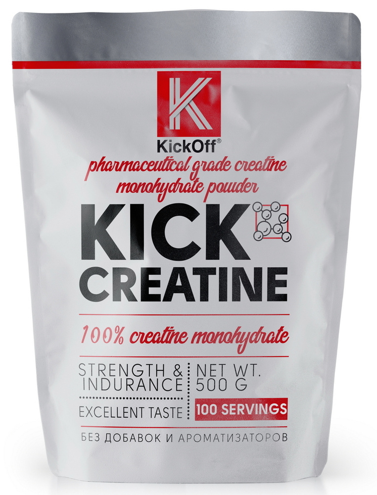 Креатин Kick Creatine вес 500 граммов. #1