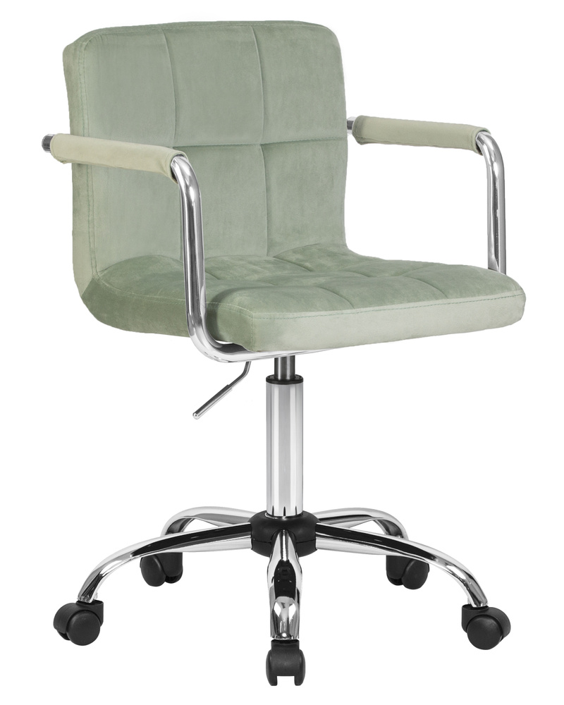 Офисное кресло для персонала DOBRIN TERRY, LM-9400, мятный велюр (MJ9-87)  #1
