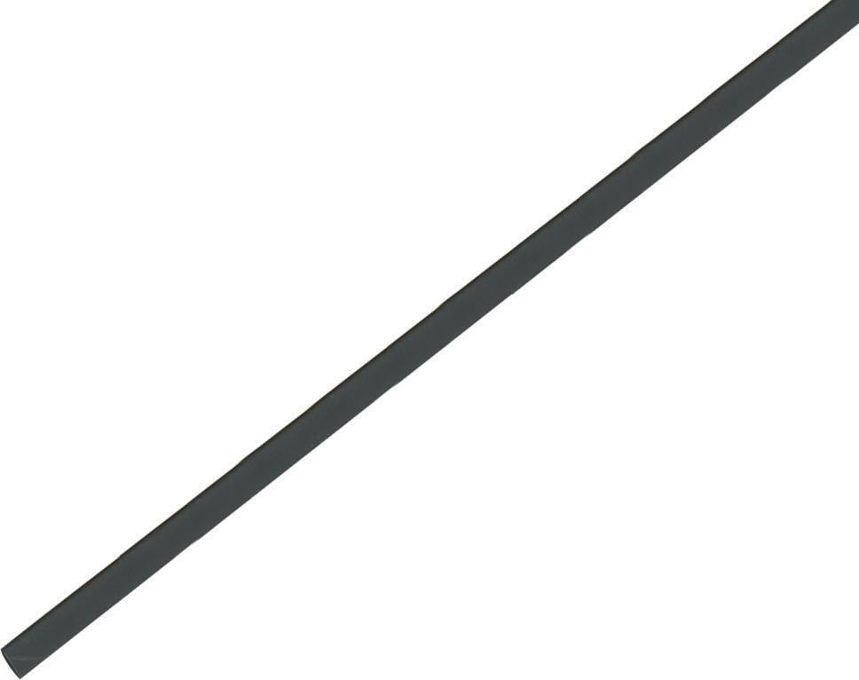 Термоусадочная трубка в рулоне IEK ТТУ 20/10 негорючая черная (комплект из 10 м)  #1