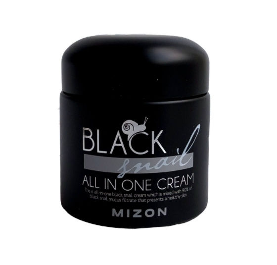 Mizon Black Snail All In One Cream Крем с экстрактом черной улитки 75мл #1