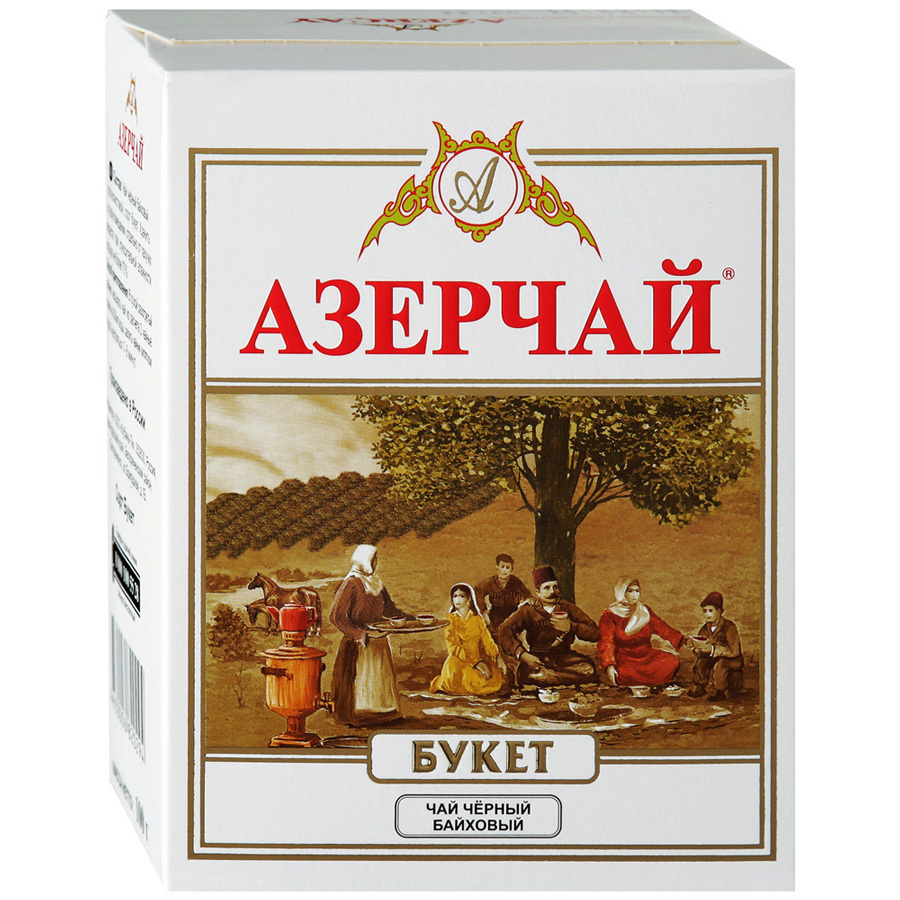 Чай Azercay tea Букет листовой 100гр.*5 шт. #1