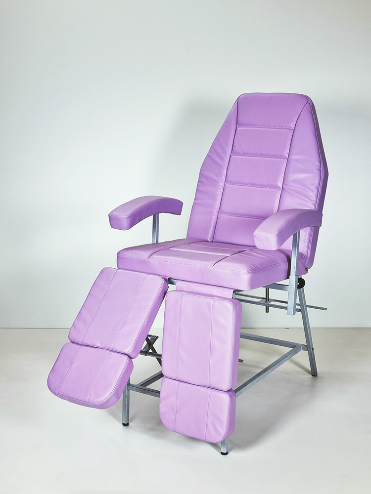 Педикюрное кресло кушетка для салона красоты с регулировкой угла наклона спинки и ножек  #1