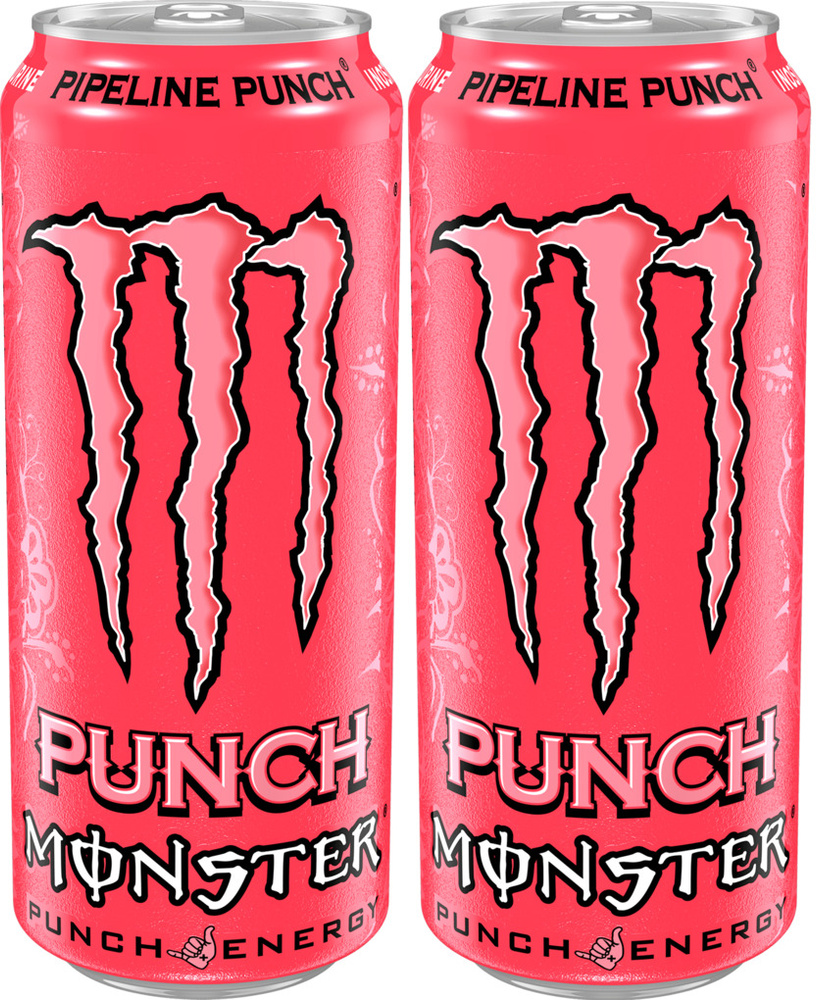 Энергетический напиток Monster Pipeline Punch / Монстер Пипелин Пунш 2 шт. 500мл (Ирландия)  #1