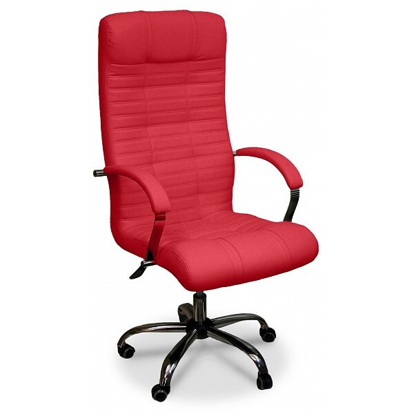 Креслов Игровое компьютерное кресло, Экокожа, красная #1
