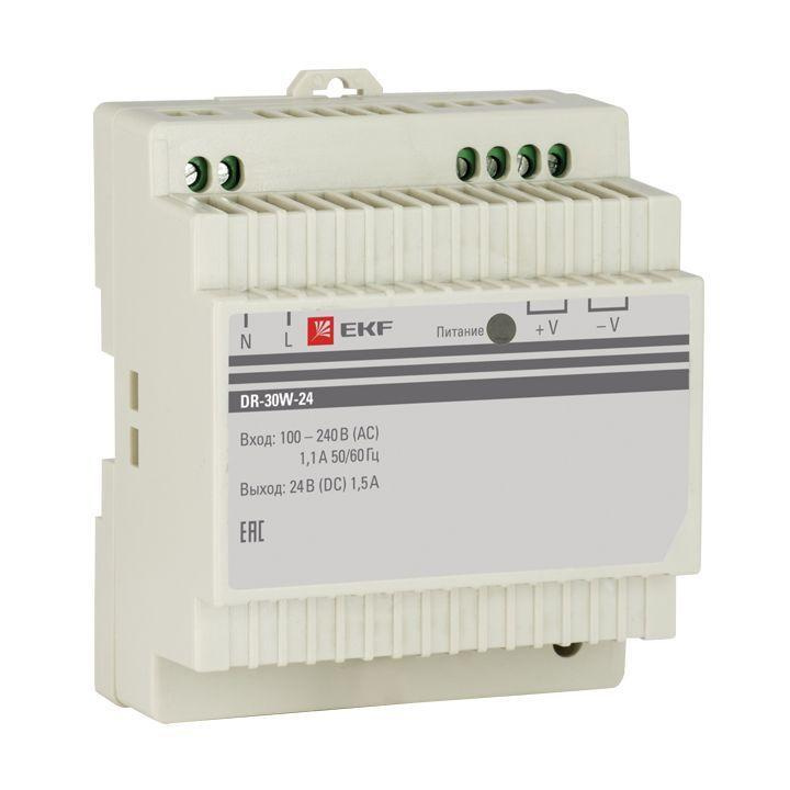 Блок питания 24В DR-30W-24 EKF dr-30w-24 #1