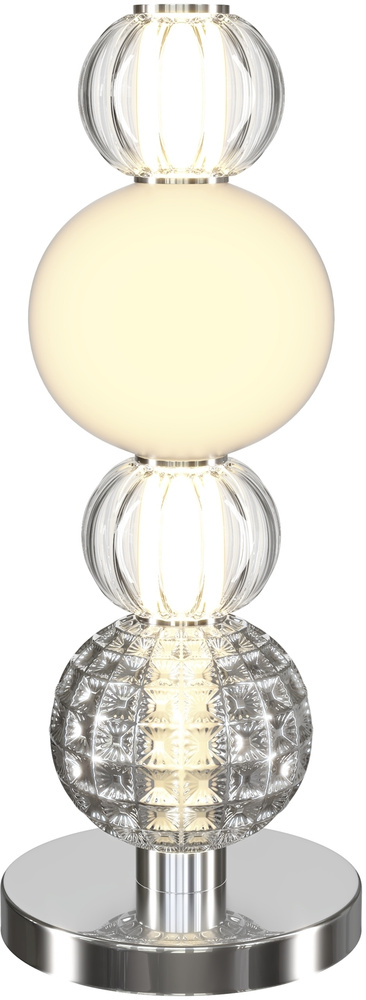 Интерьерная настольная лампа Maytoni Collar MOD301TL-L18CH3K #1