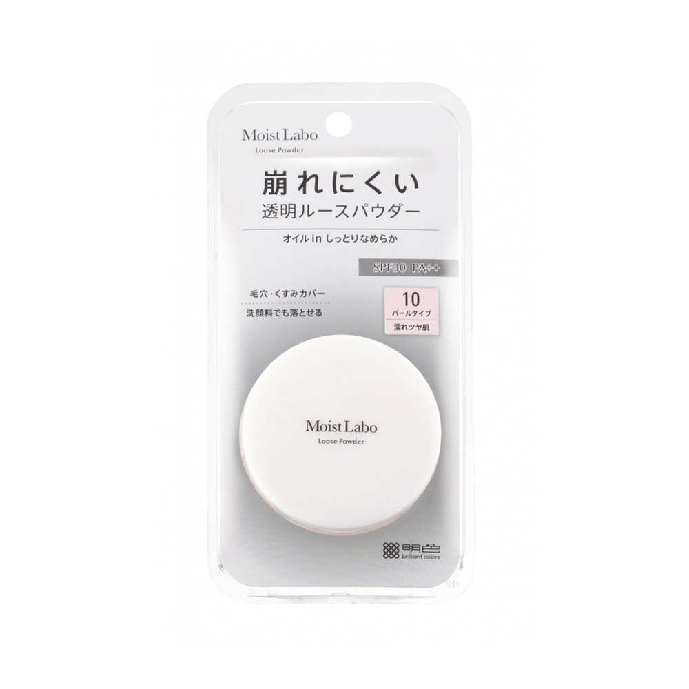 Meishoku Moist-Labo BB Mineral Foundation Пудра рассыпчатая минеральная, тон 10, жемчужный, арт. 232442 #1