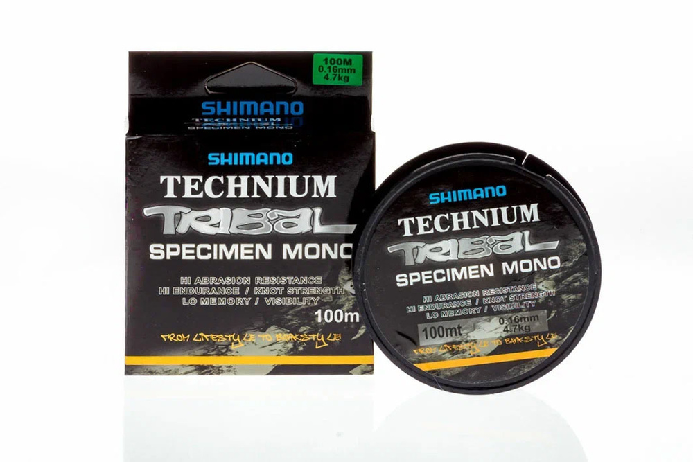 Леска Shimano Technium Tribal, 100 м, 0,18 мм, 5,0 кг #1