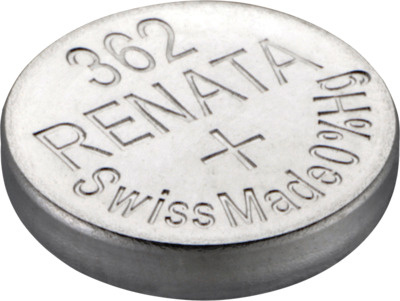Renata Батарейка 361, 362 (SR58, SR721), Оксид-серебряный тип, 1,55 В, 1 шт  #1