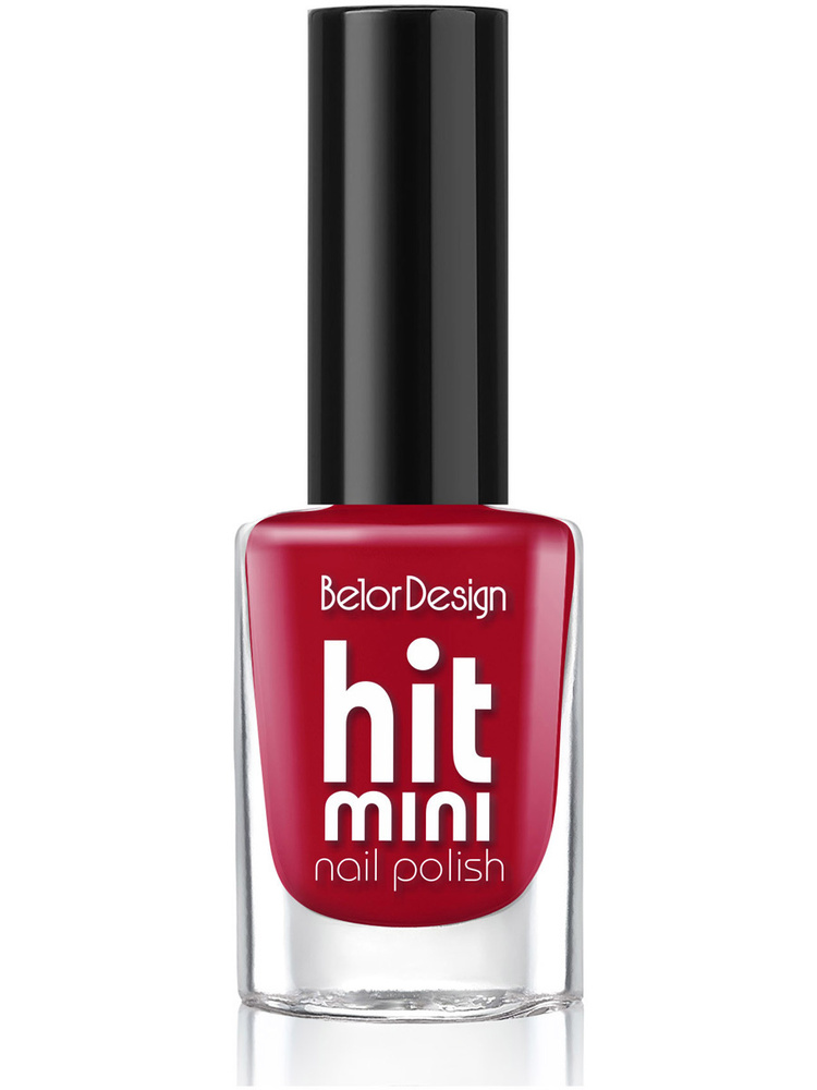 BELOR DESIGN Лак для ногтей Mini HIT тон 013 красный #1