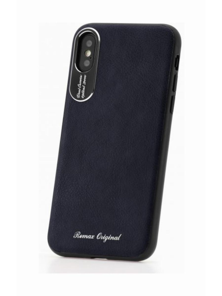 Чехол для смартфона Apple iPhone X или XS Remax Lmage Синий бампер, накладка на телефон Эпл Айфон Икс #1